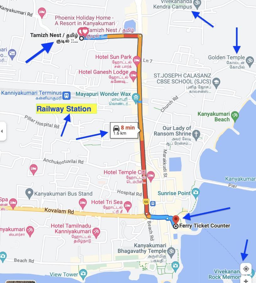 Holiday home Tamizh Nest - தமிழ்க்குடில் Kanyakumari